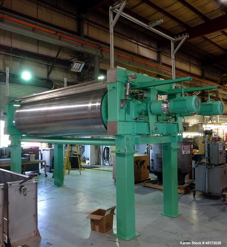 Used GL&V Double Drum Dryer.