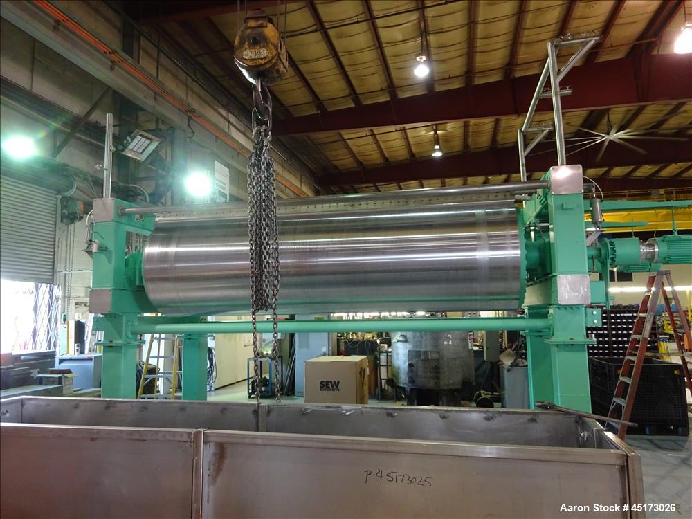 Used GL&V Double Drum Dryer.