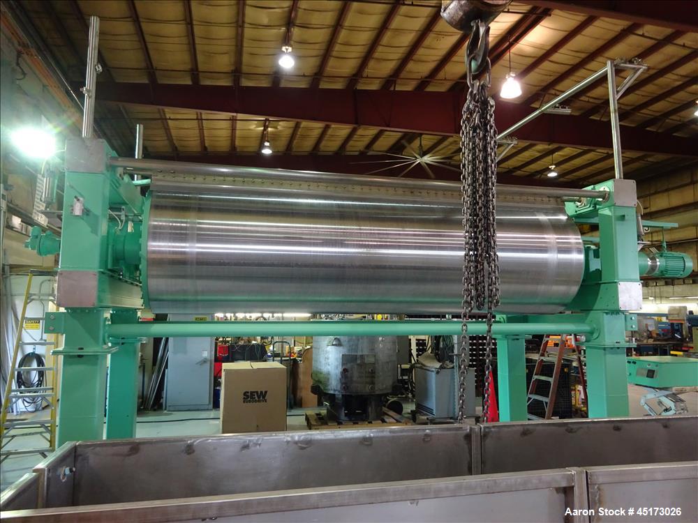 Used GL&V Double Drum Dryer.