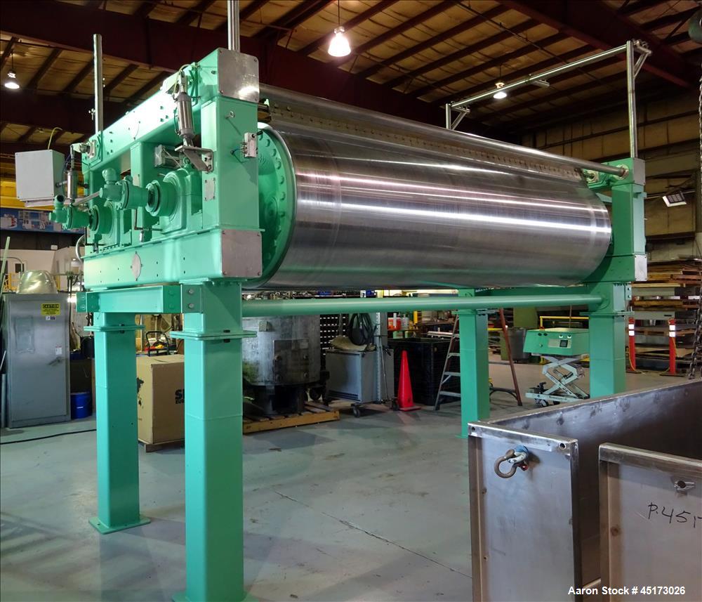Used GL&V Double Drum Dryer.