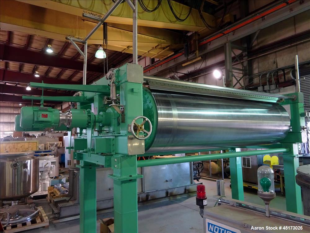 Used GL&V Double Drum Dryer.