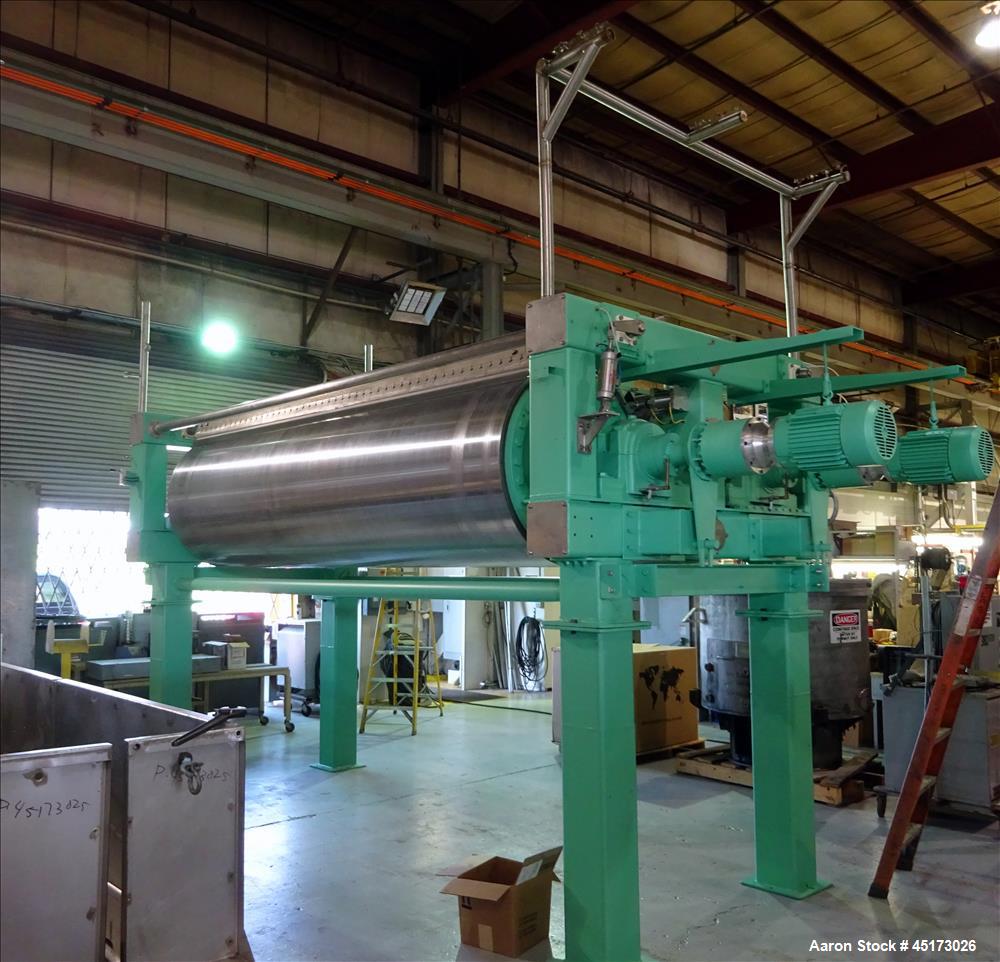 Used GL&V Double Drum Dryer.
