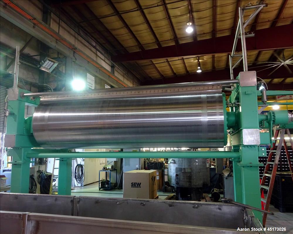 Used GL&V Double Drum Dryer.
