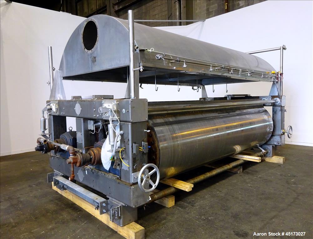 Used GL&V Double Drum Dryer.