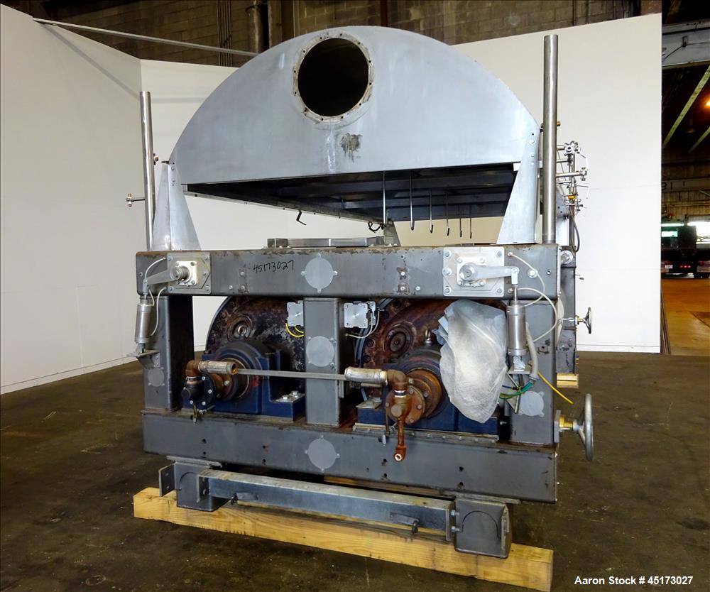 Used GL&V Double Drum Dryer.