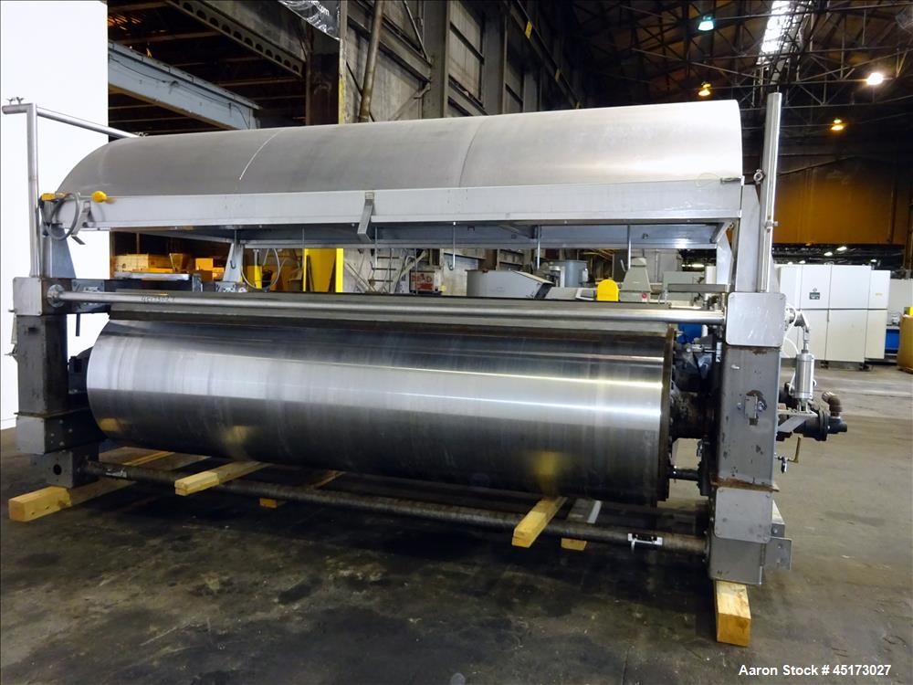 Used GL&V Double Drum Dryer.