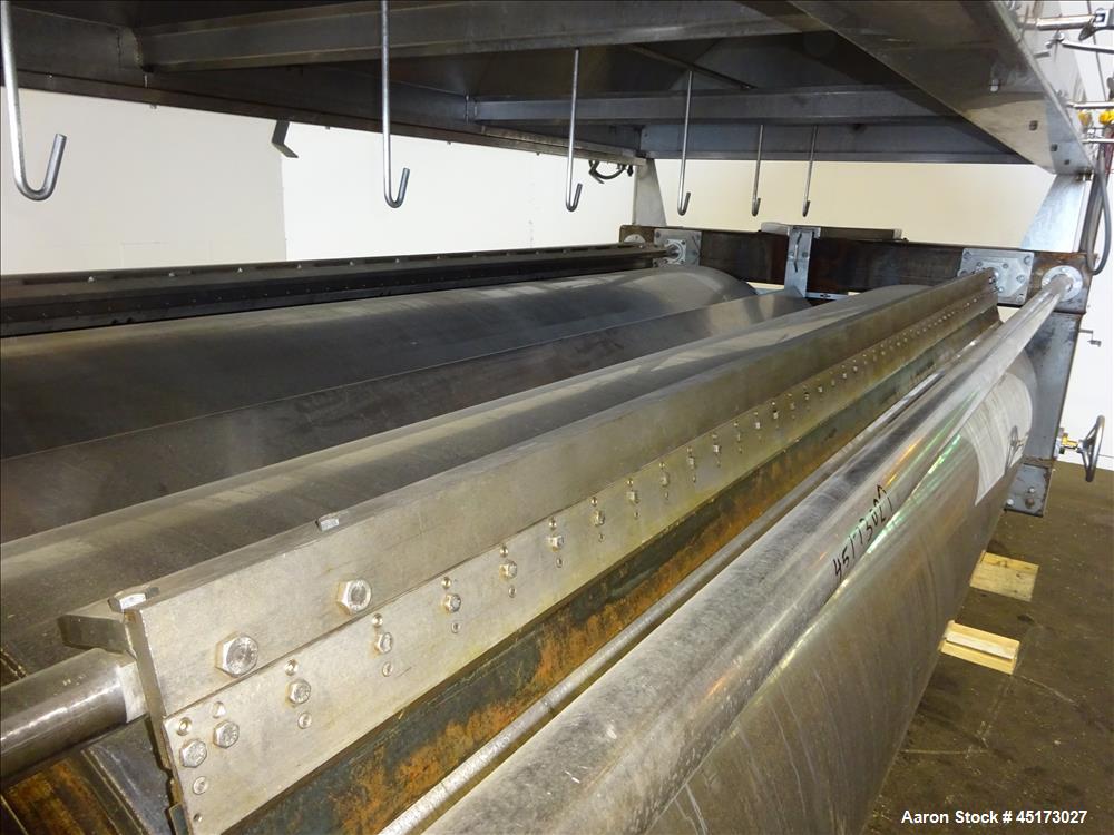 Used GL&V Double Drum Dryer.
