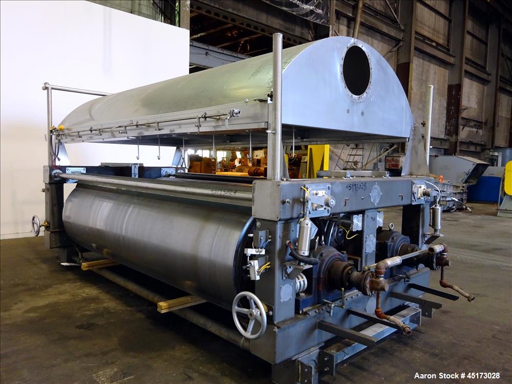 Used GL&V Double Drum Dryer. 