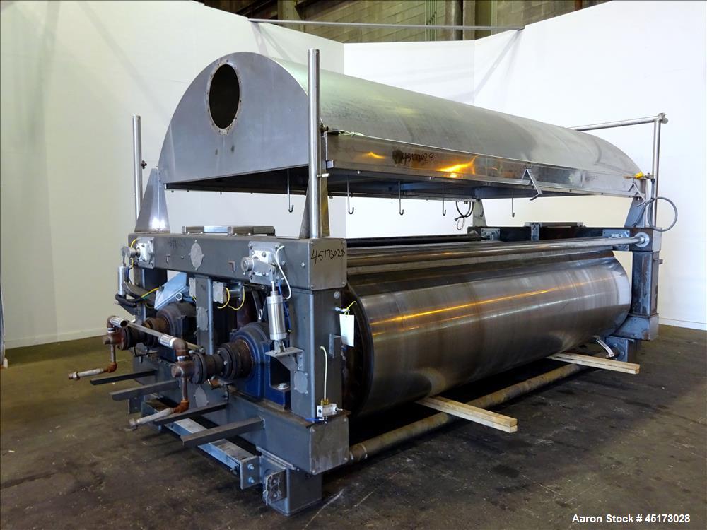 Used GL&V Double Drum Dryer. 