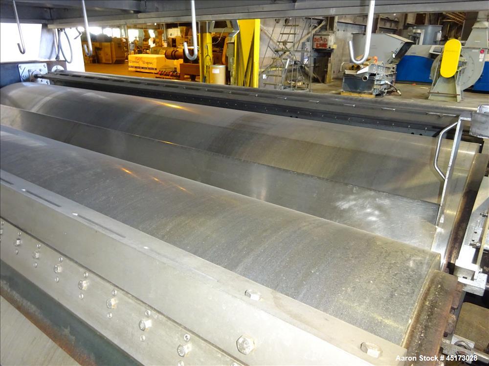 Used GL&V Double Drum Dryer. 