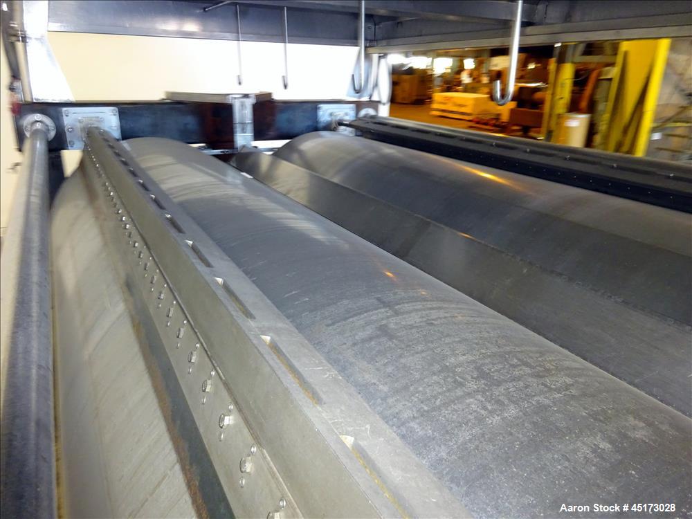 Used GL&V Double Drum Dryer. 