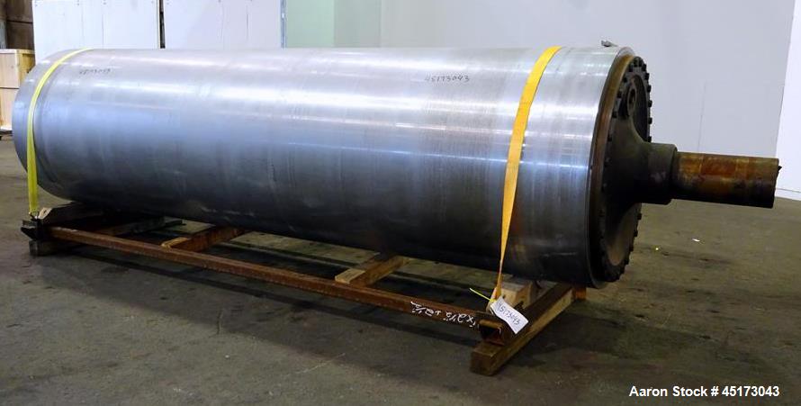 Used GL&V Drum Dryer Chrome Rolls
