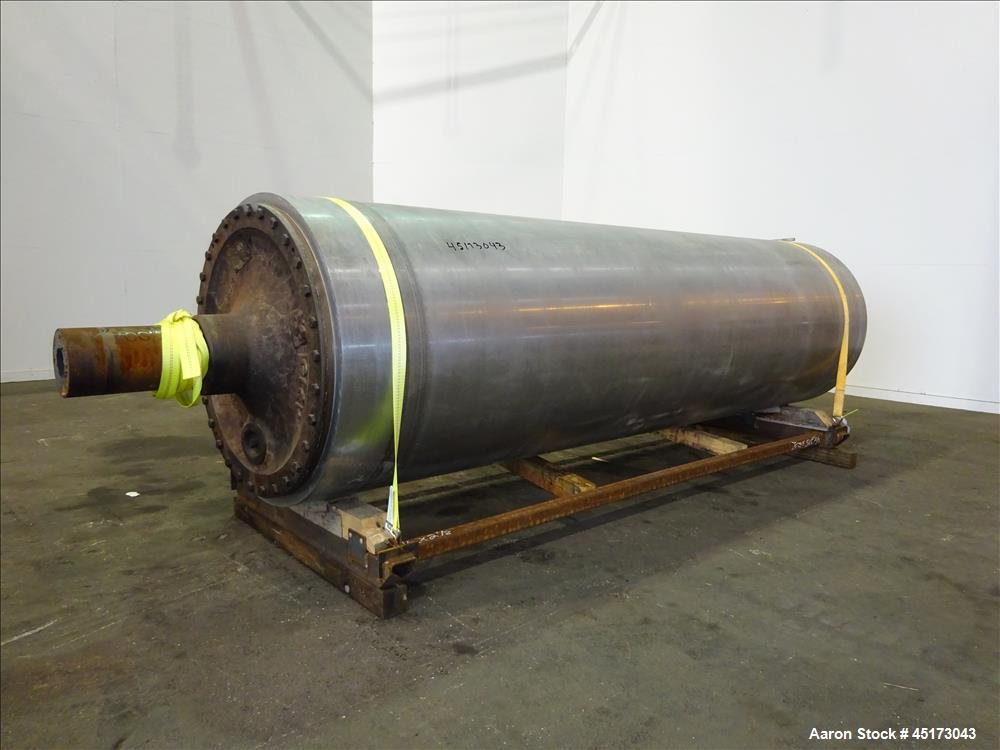 Used GL&V Drum Dryer Chrome Rolls
