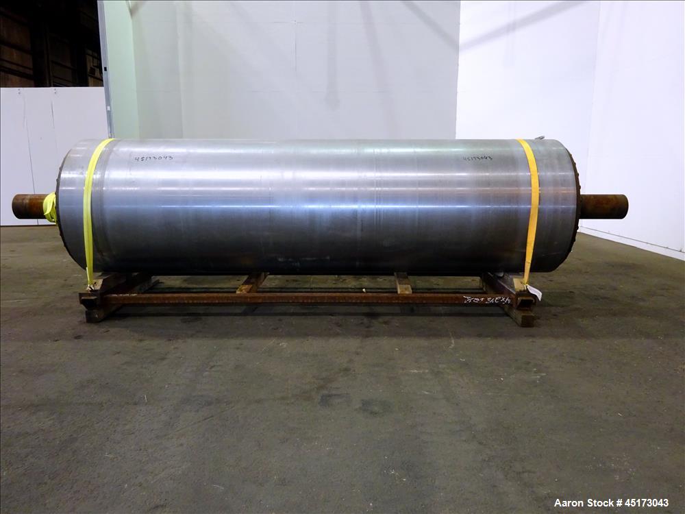 Used GL&V Drum Dryer Chrome Rolls