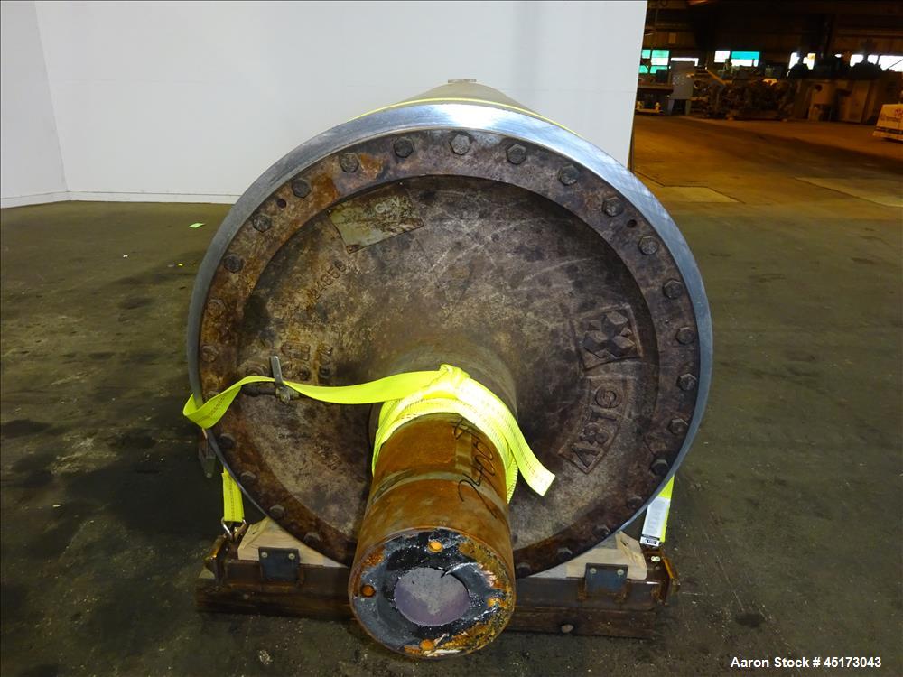 Used GL&V Drum Dryer Chrome Rolls