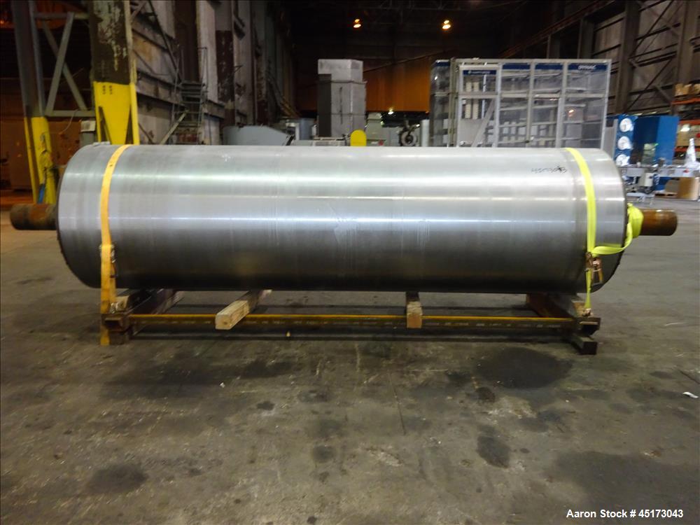 Used GL&V Drum Dryer Chrome Rolls