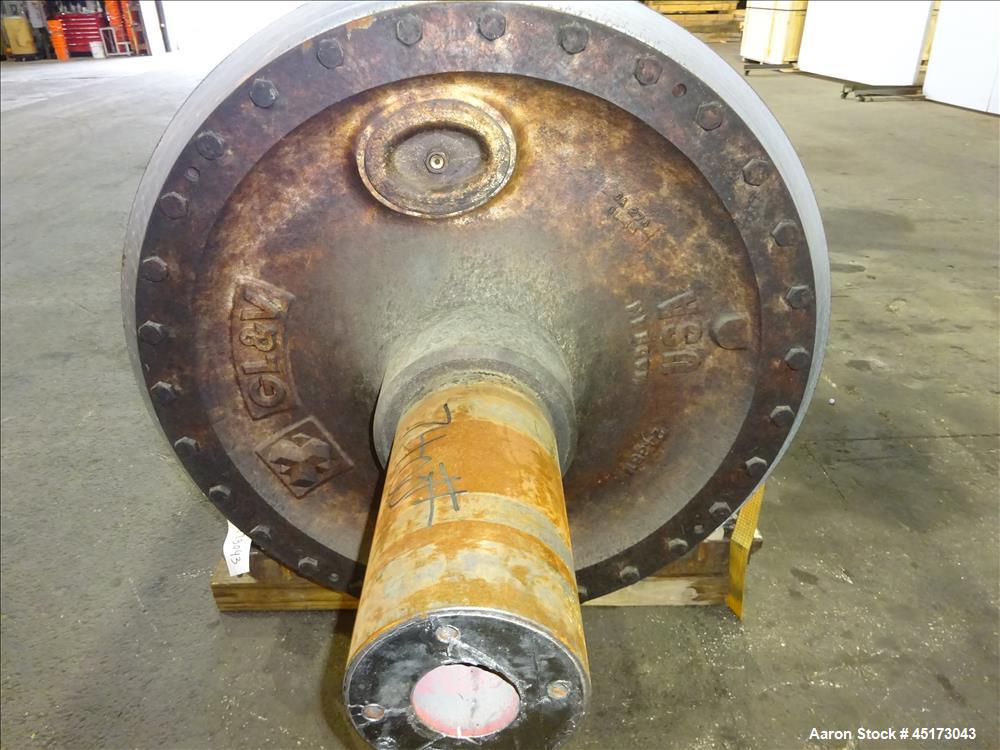 Used GL&V Drum Dryer Chrome Rolls