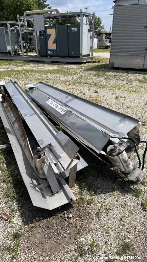 Used- Double Drum Dryer. (2) Approximate 42" diameter x 120" face chrome plated rolls. Approximate rating 160 psi at 450 deg...
