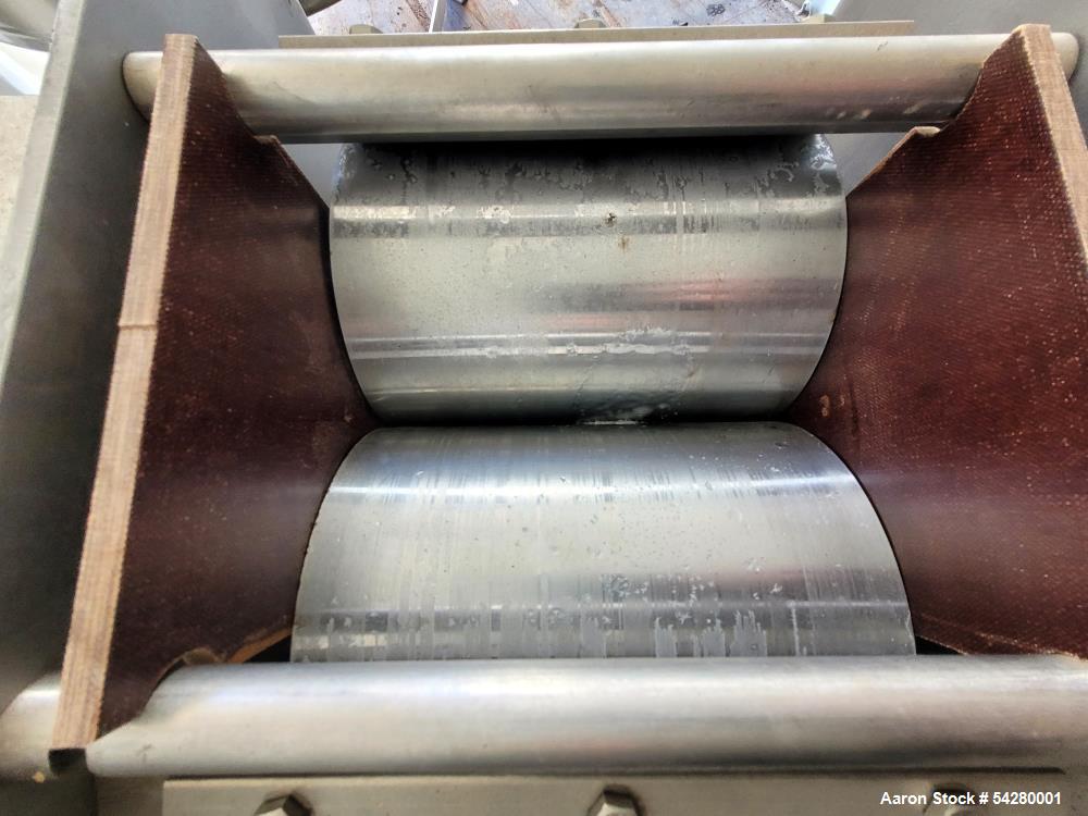 Used Buflovak Atmospheric Double Drum Dryer | Model 6" x 8" ADDD | Pilot & R&D Drum Drying System