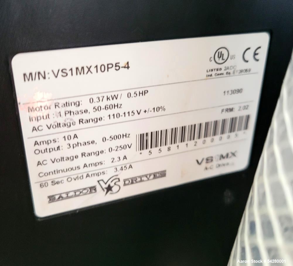 Used Buflovak Atmospheric Double Drum Dryer | Model 6" x 8" ADDD | Pilot & R&D Drum Drying System