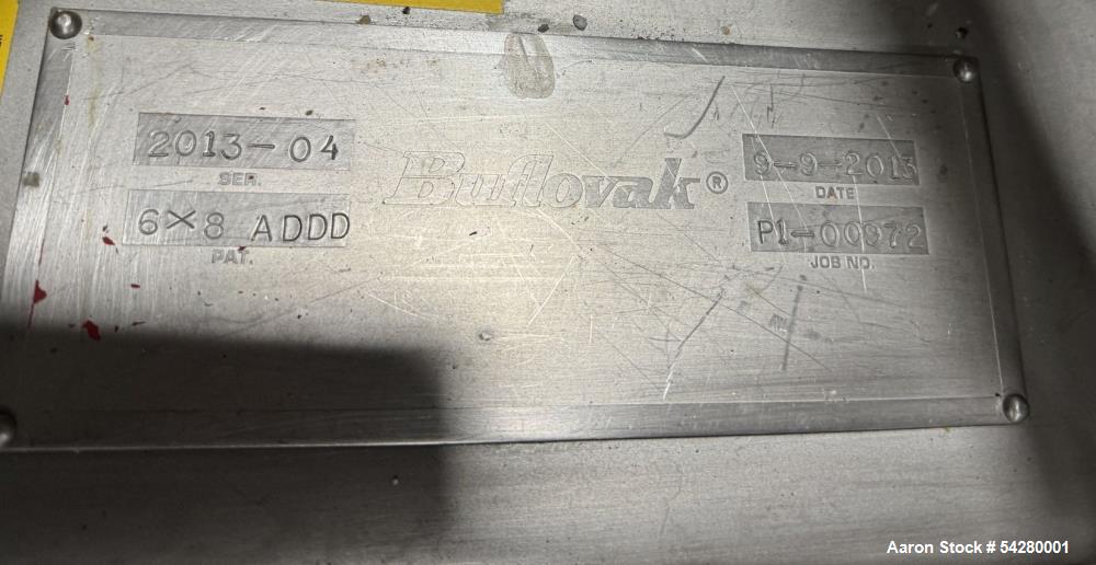 Used Laboratory / Pilot Scale Double Drum Dryer. Stainless stee.