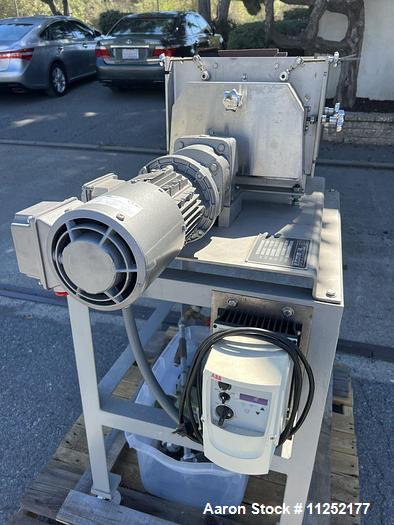 Used-Buflovak Lab-Size Double Drum Dryer