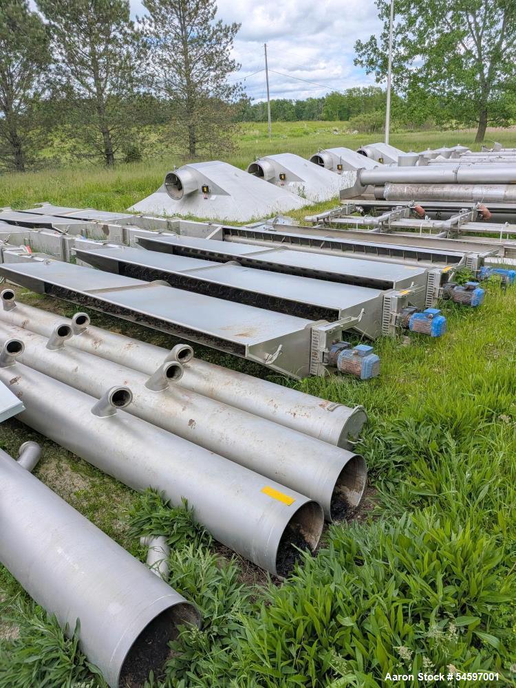 Used Andritz Gouda T15/40KD Double Drum Dryers – 408 Sq. Ft. Drying Area Each | Lot of (2)