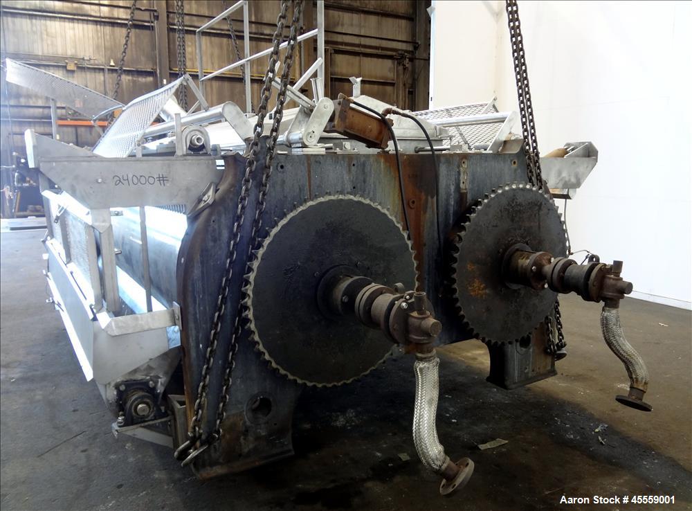 Used Beloit/Overton Double Drum Dryer