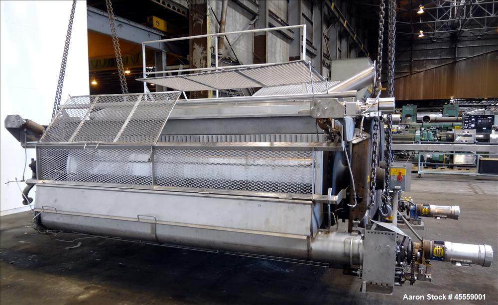 Used Beloit/Overton Double Drum Dryer
