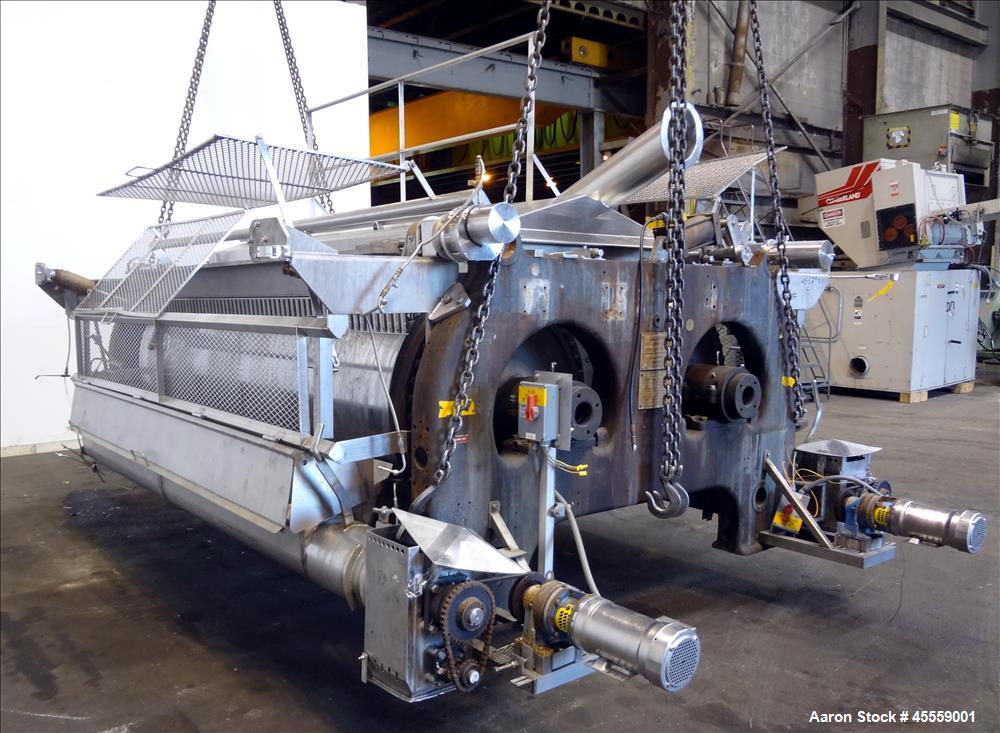 Used Beloit/Overton Double Drum Dryer