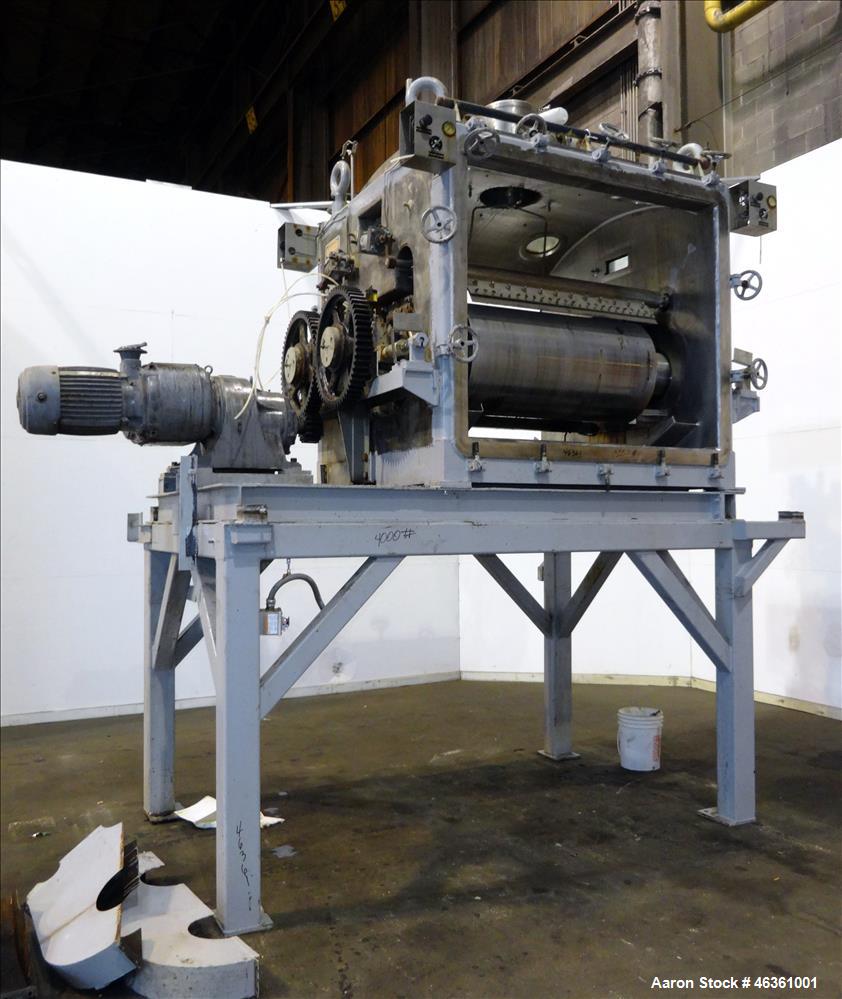 Blaw Knox vacuum double drum dryer
