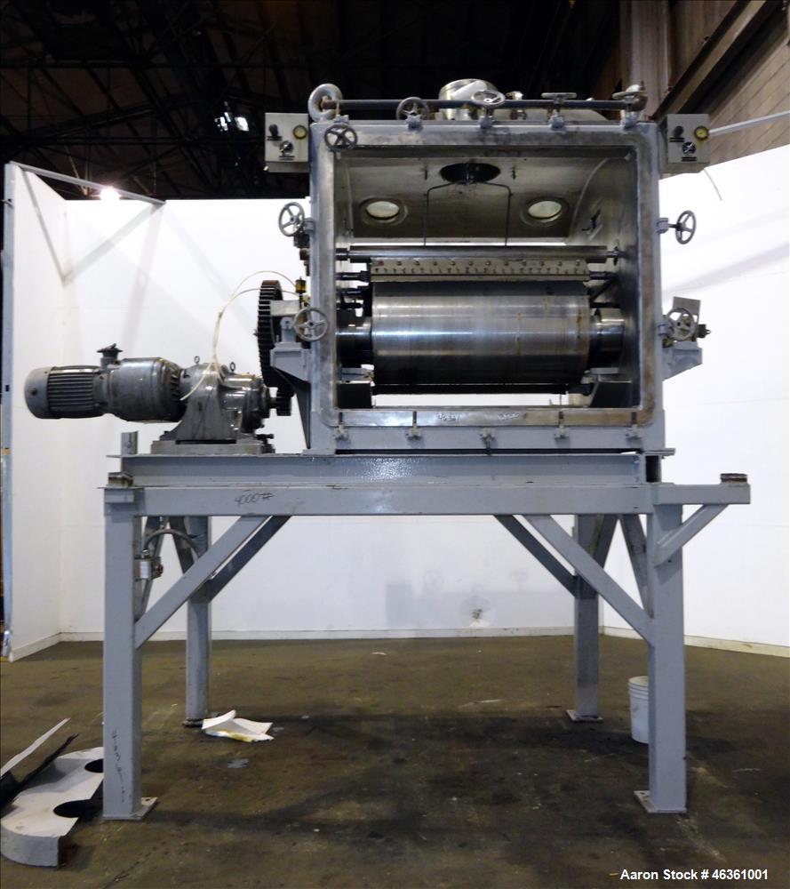 Blaw Knox vacuum double drum dryer