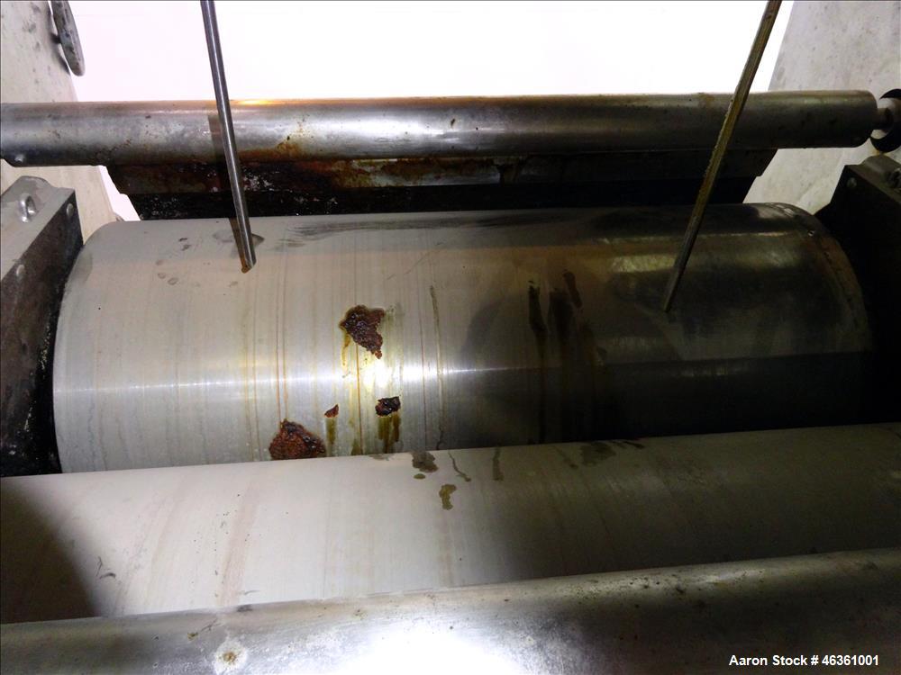 Blaw Knox vacuum double drum dryer