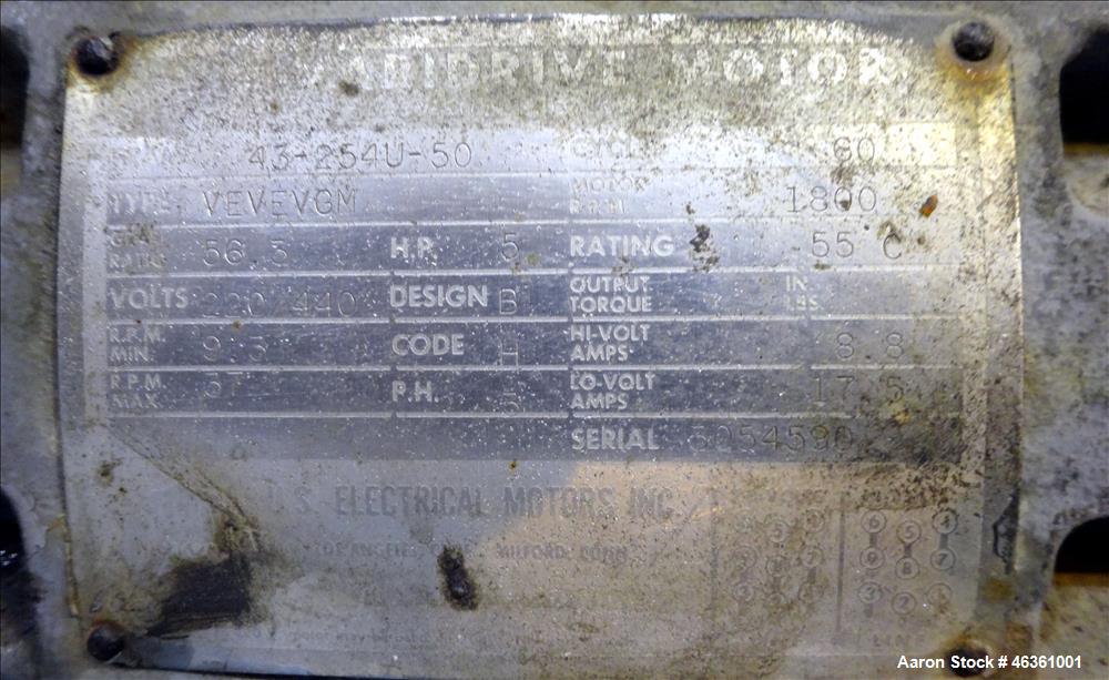 Blaw Knox vacuum double drum dryer