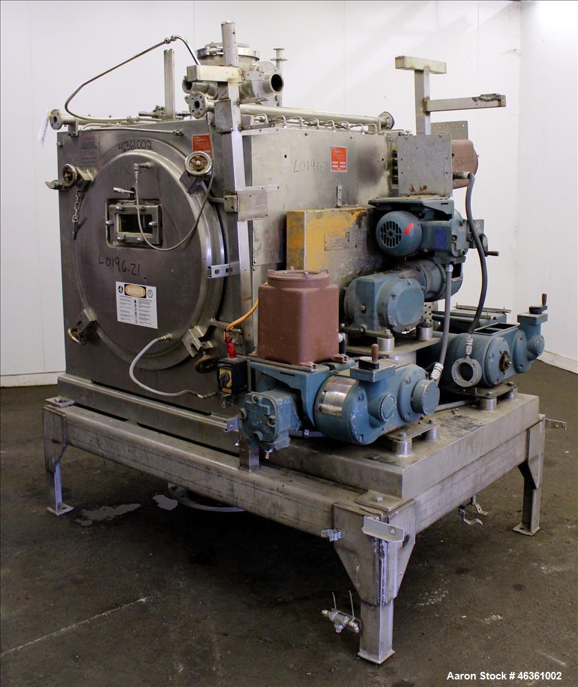 Buflovak Vacuum Double Drum Dryer