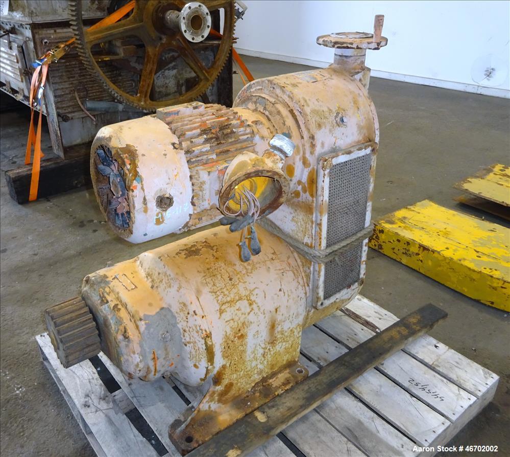 Used Buflovak Single Drum Flaker, 304 Stainless Steel, Approximate Drum Surface