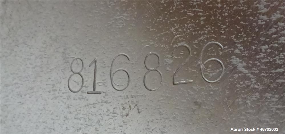 Used Buflovak Single Drum Flaker, 304 Stainless Steel, Approximate Drum Surface