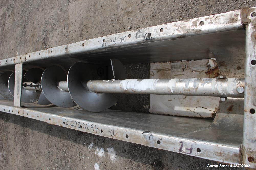 Used Buflovak Single Drum Flaker, 304 Stainless Steel, Approximate Drum Surface