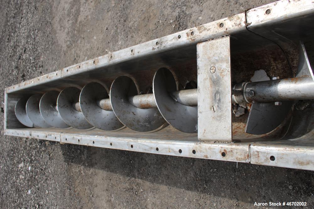 Used Buflovak Single Drum Flaker, 304 Stainless Steel, Approximate Drum Surface