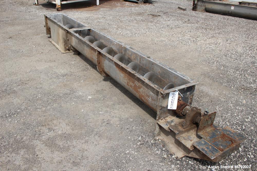 Used Buflovak Single Drum Flaker, 304 Stainless Steel, Approximate Drum Surface