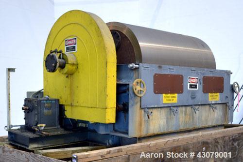 Used Stainless Steel Buflovak Single Drum Flaker