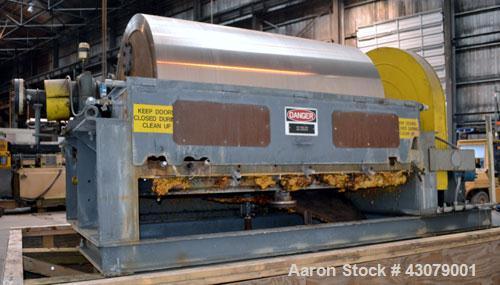 Used Stainless Steel Buflovak Single Drum Flaker