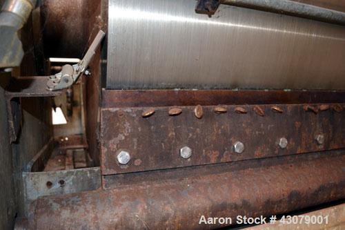 Used Stainless Steel Buflovak Single Drum Flaker