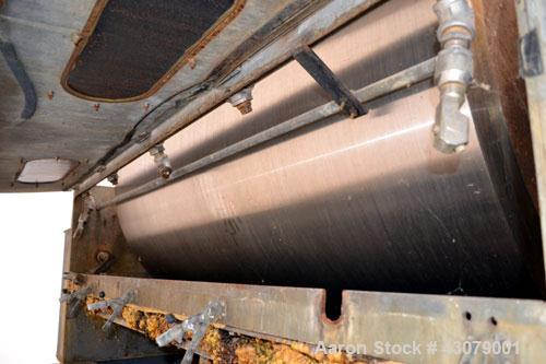 Used Stainless Steel Buflovak Single Drum Flaker