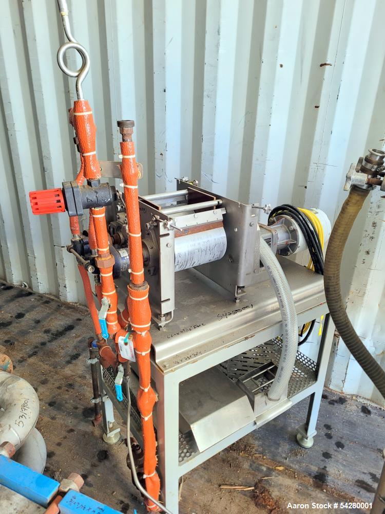 Used Buflovak Atmospheric Double Drum Dryer | Model 6" x 8" ADDD | Pilot & R&D D