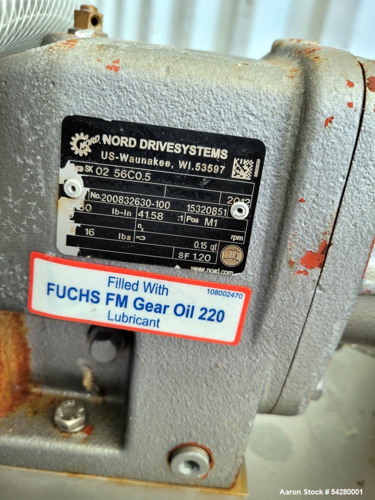 Used Buflovak Atmospheric Double Drum Dryer | Model 6" x 8" ADDD | Pilot & R&D D