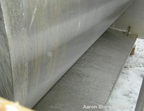 Used Buflovak Single Drum Flaker, 316 stainless steel. 60" diameter x 96" face cored drum that has 0.68" thick wall  rated 60 psi at 300 deg F. Driven by a 20/40 hp, 3/6-60/460 volt, 1790/1775 rpm mo...