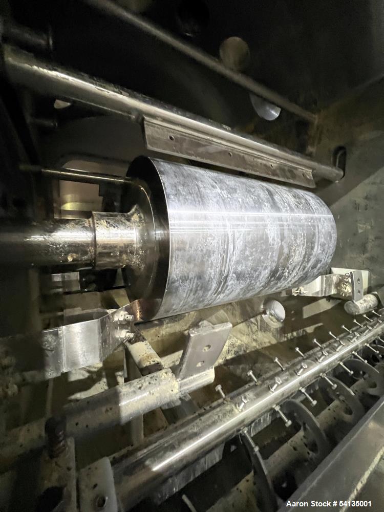 Buflovak 12" x 18" Double Drum Dryer – Steam Heated, Complete System, 2009