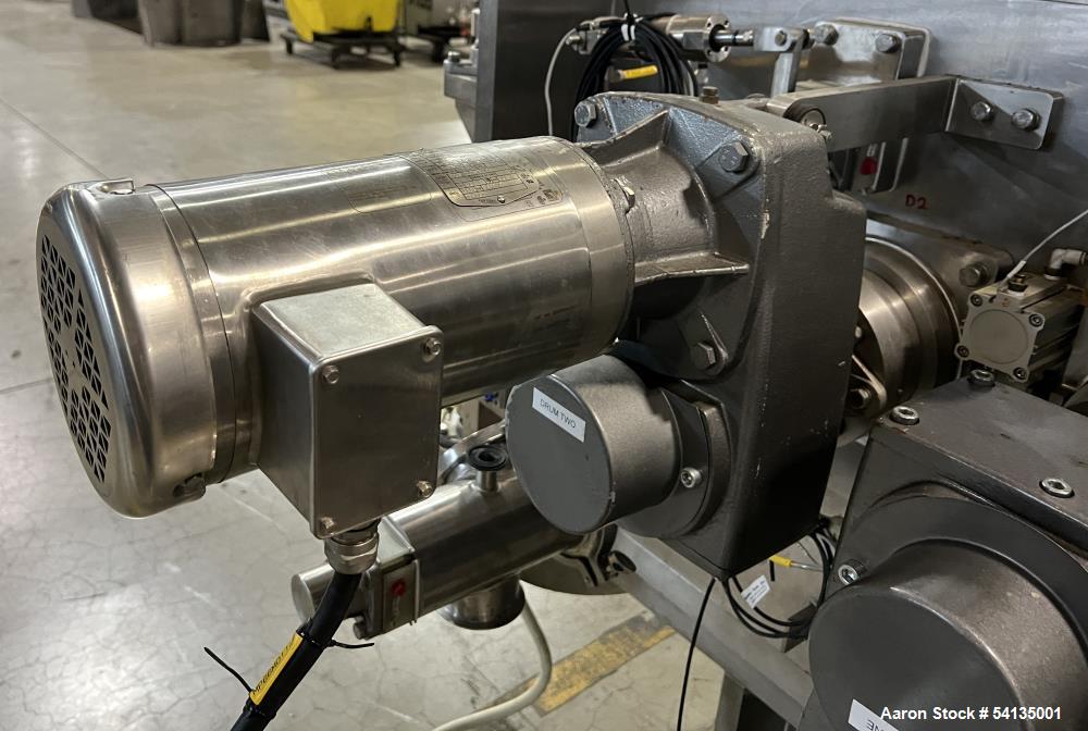 Buflovak 12" x 18" Double Drum Dryer – Steam Heated, Complete System, 2009