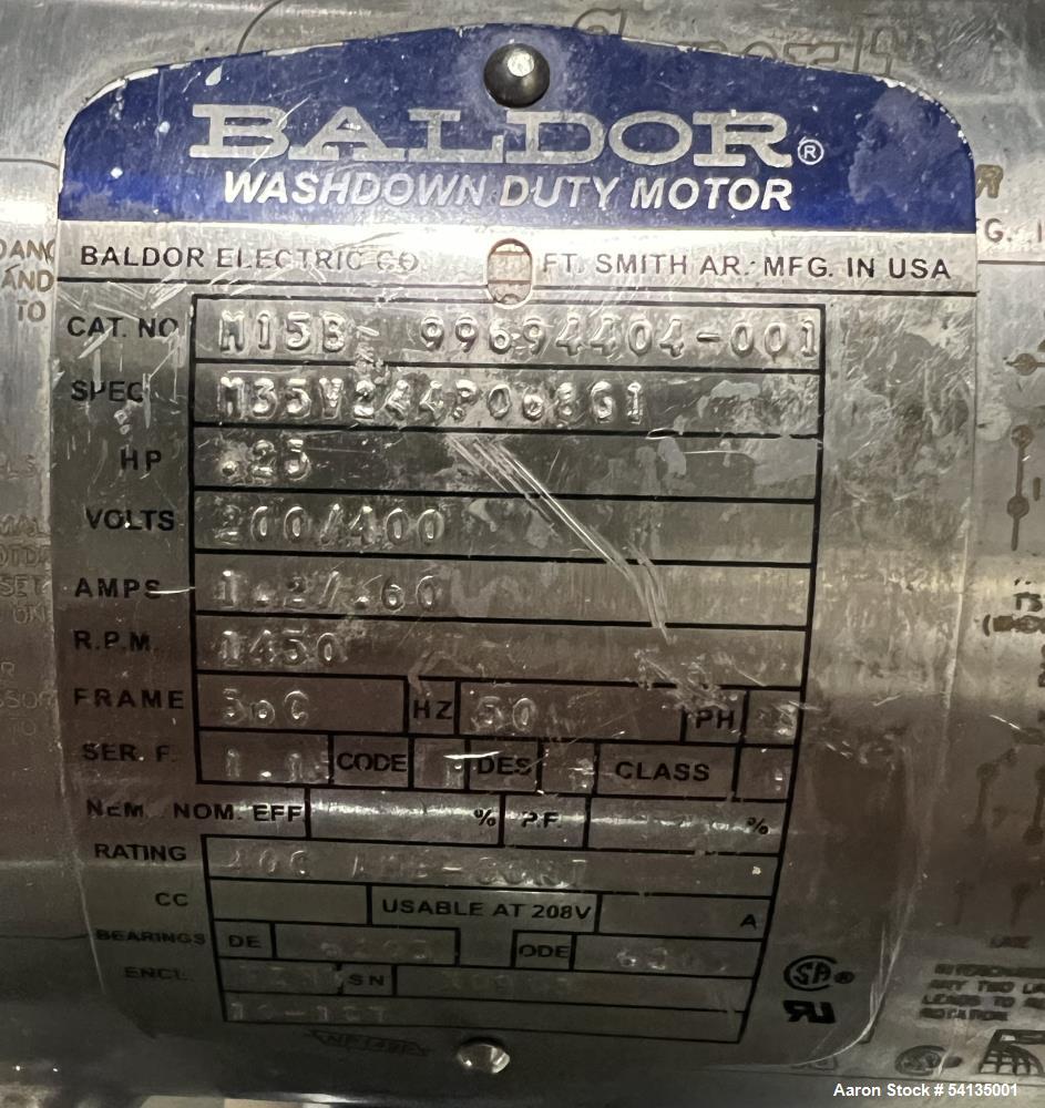 Buflovak 12" x 18" Double Drum Dryer – Steam Heated, Complete System, 2009